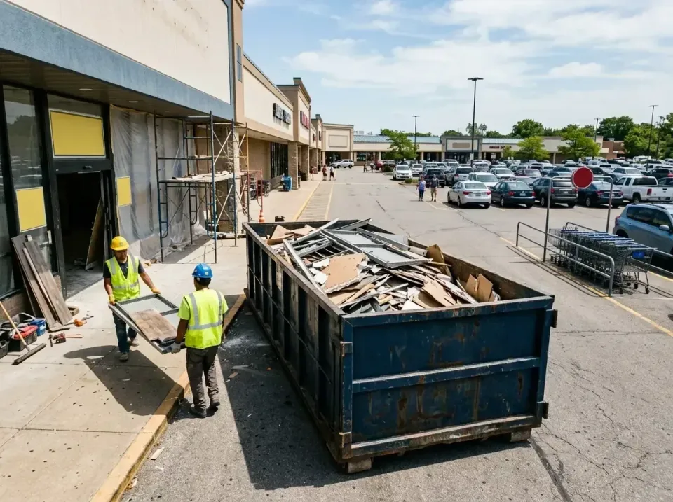 retail-store-renovation-debris-003 — frequently asked questions, Roll-off Dumpster Rentals in Spooner, WI